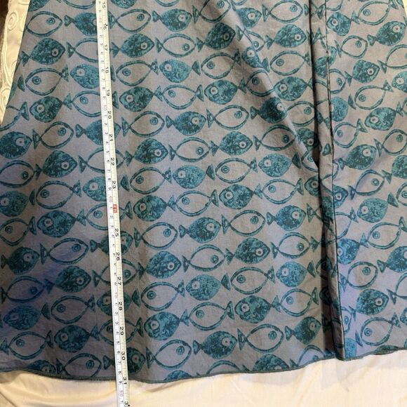 BDG Urban Outfitters Eva Tie Front Ruched Strap Trapeze Mini Dress Size Large - Picture 10 of 10